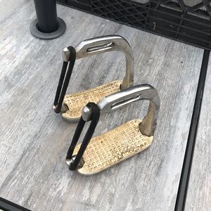 4INCH Rubber band child stirrups